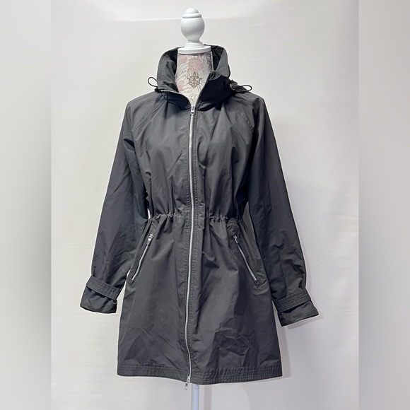 ATHLETA Gray Misty hooded full zip jacket size S. - Picture 4 of 14